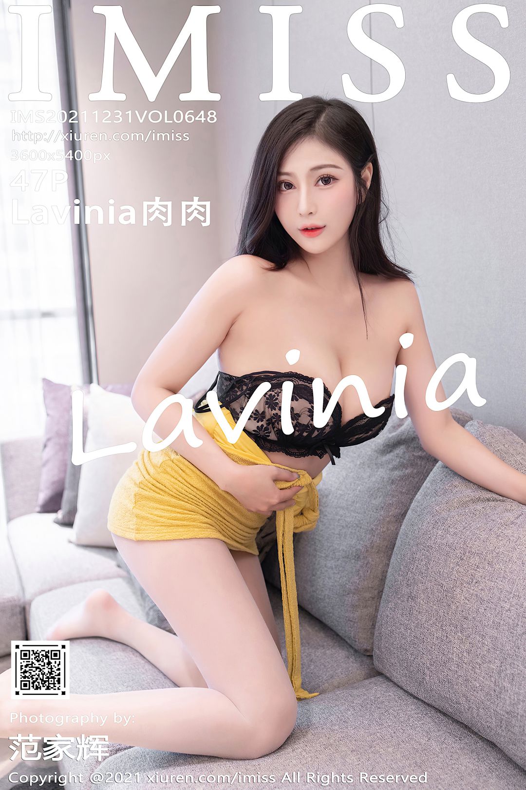 [IMiss爱蜜社] 2021.12.31 VOL.648 Lavinia肉肉 [47P-489MB]